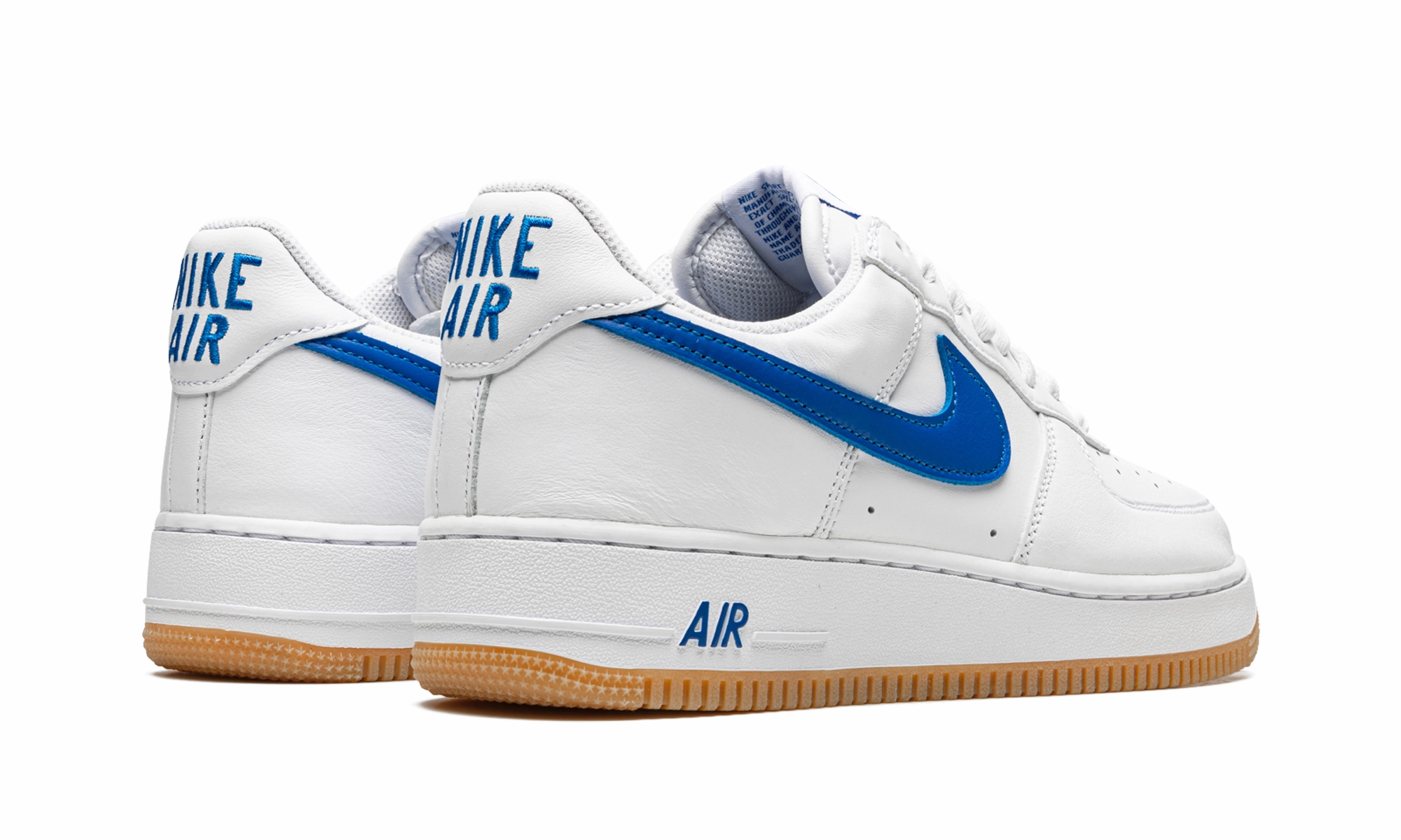 Running Light Weather Friendly Air Force 1 '07 Low "Color of the Month - Royal"