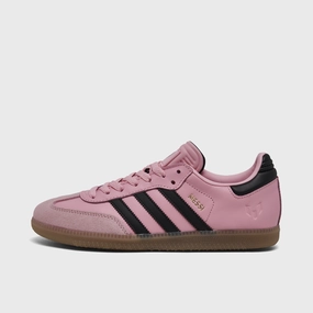 Adaptive Fit System Casual Touch adidas Juniors' Samba Messi Light Pink / Core Black - Gum