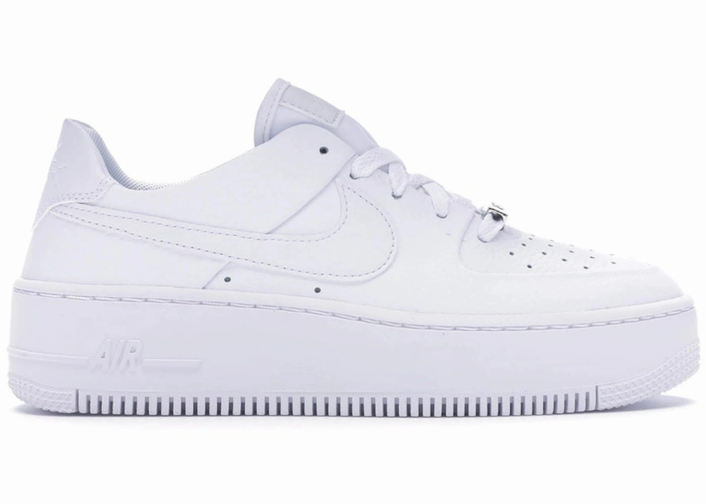 Soft Step No Effort Nike Air Force 1 Sage Low Triple White (Women'S)