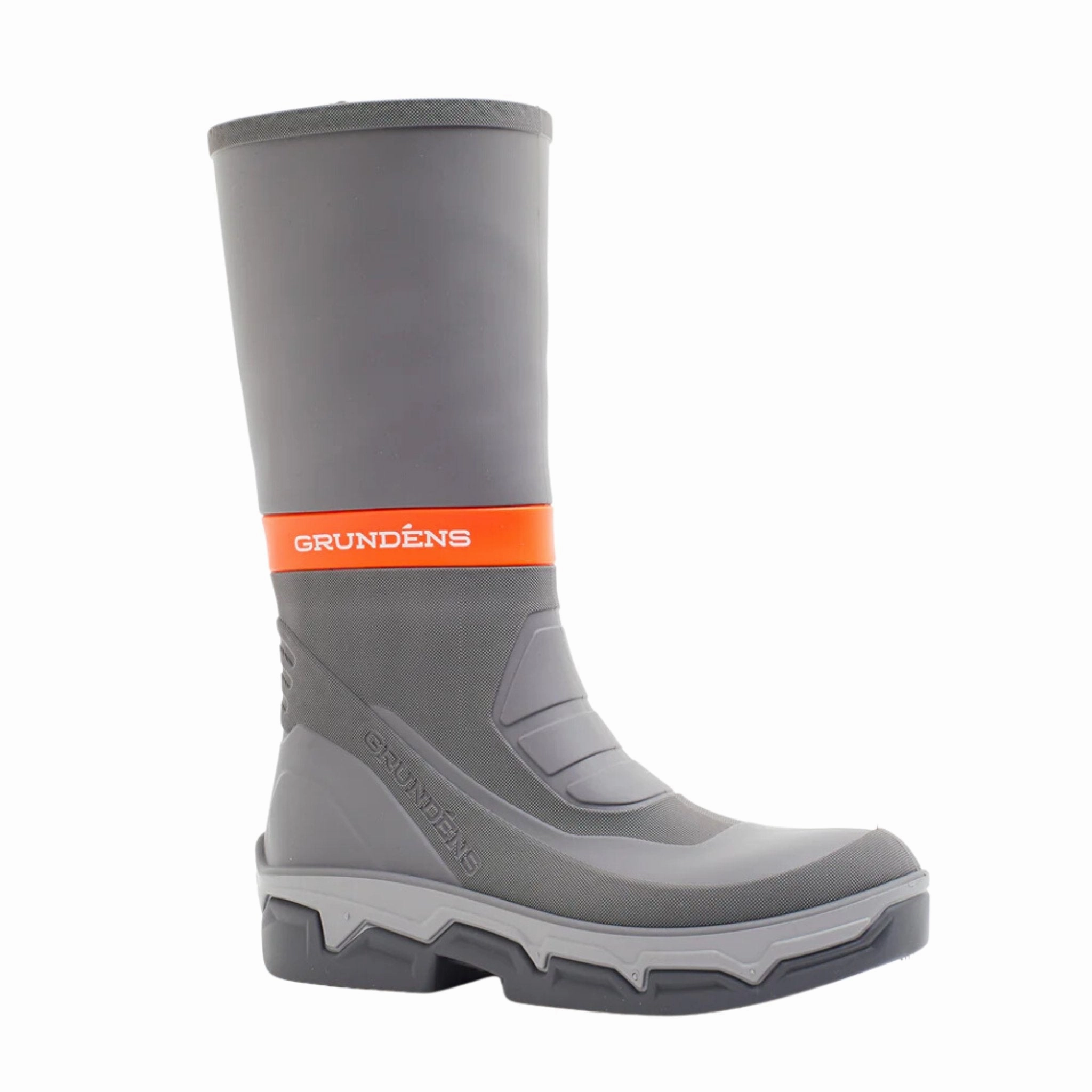 Equestrian Grundens Men's Deck Boss 15 Inch Fishing Boot - Light Grey