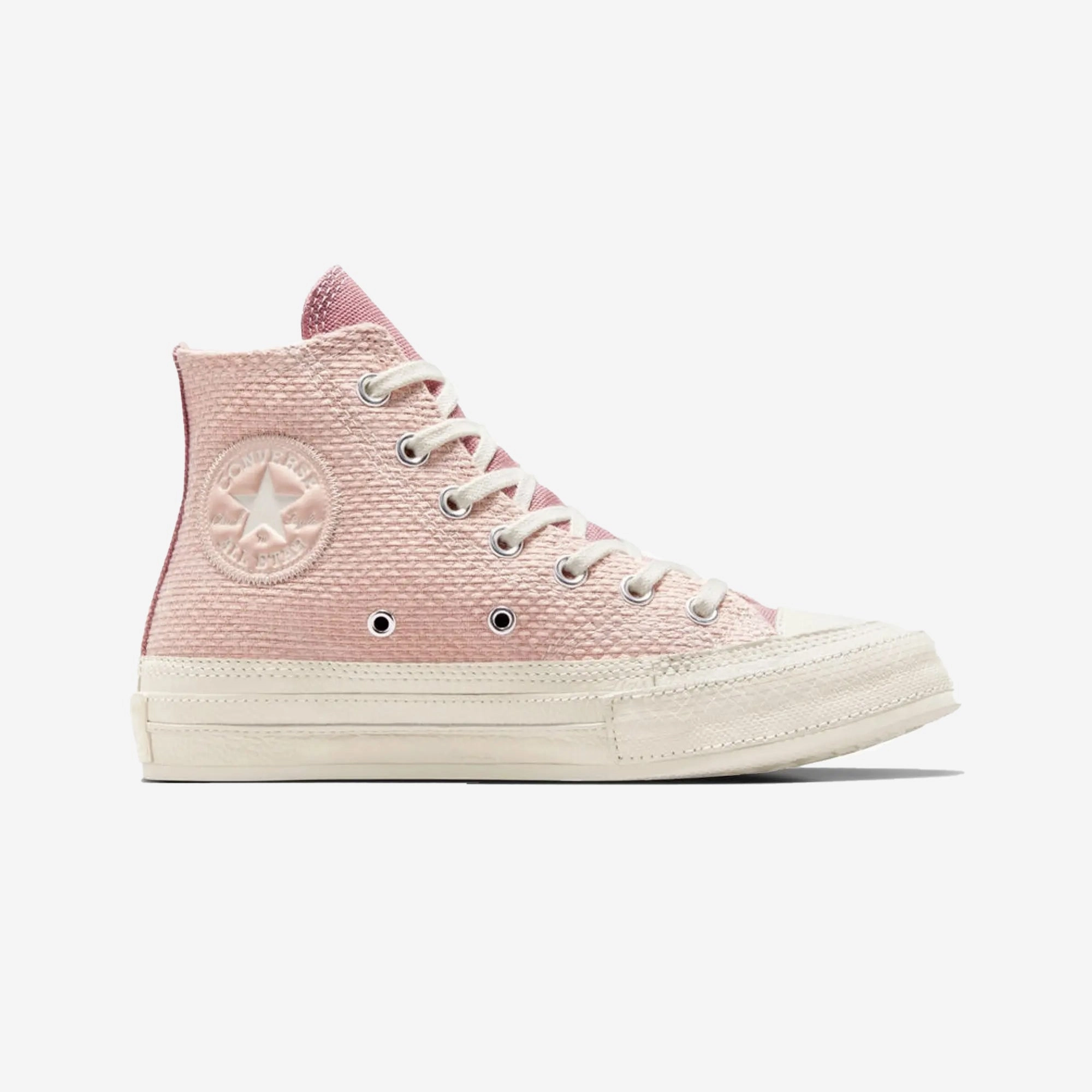 Breathable Edge Converse | CHUCK 70 MIXED MATERIAL  { PINK SAGE/NIGHT FLAMINGO