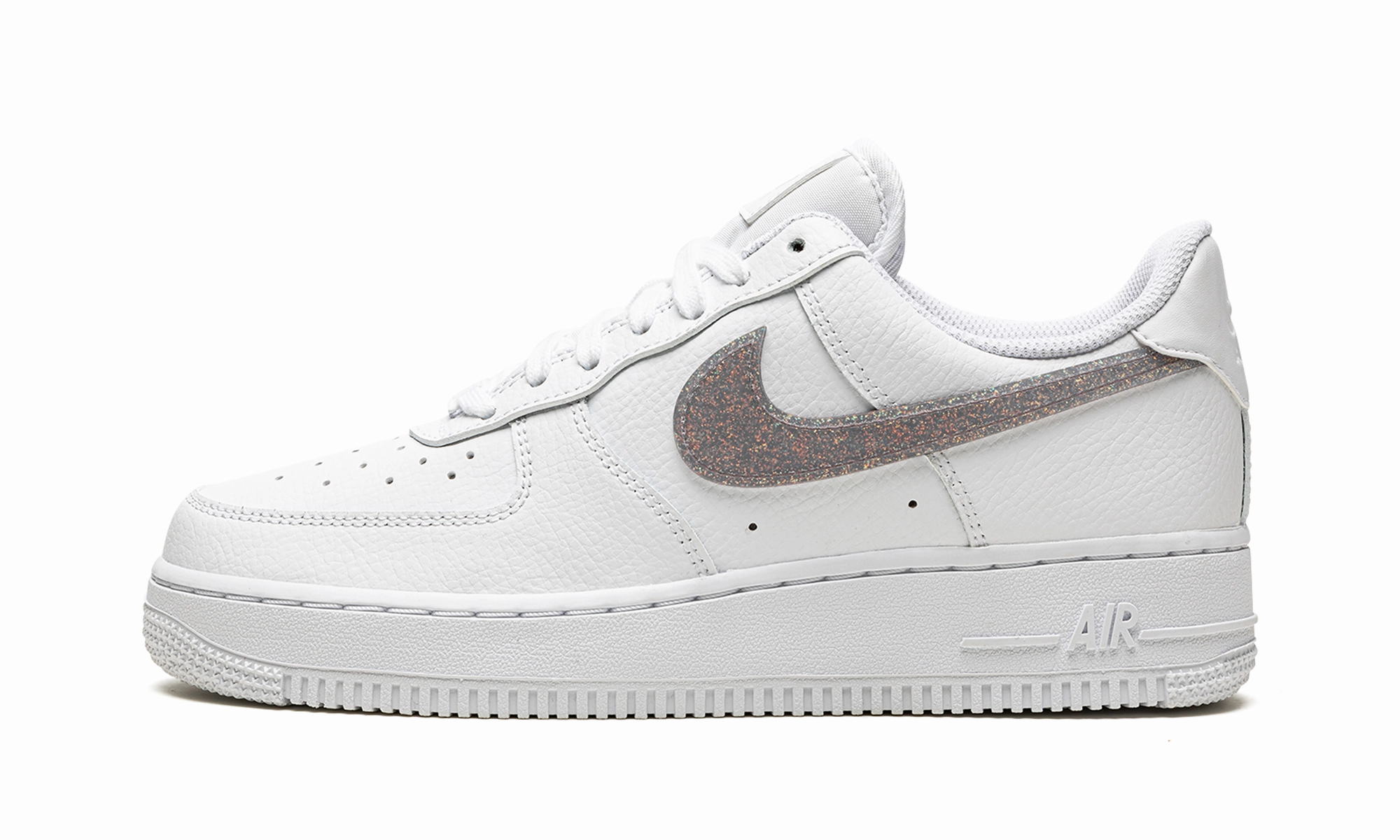 AIR FORCE 1 '07 ESS WMNS "Glitter Swoosh - Canyon Purple" Free Movement