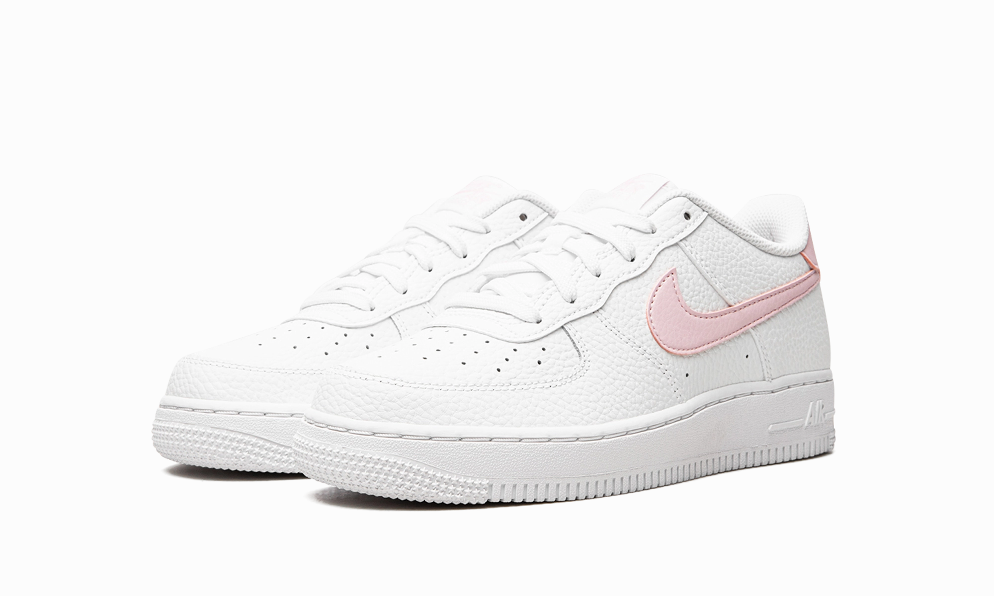 Anti Abrasion Daily Routine Air Force 1 Low GS "White / Pink Foam"