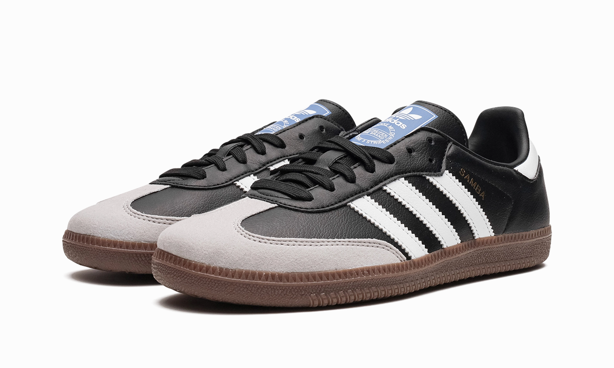 Yellow Sun Samba Vegan "Black / Gum"