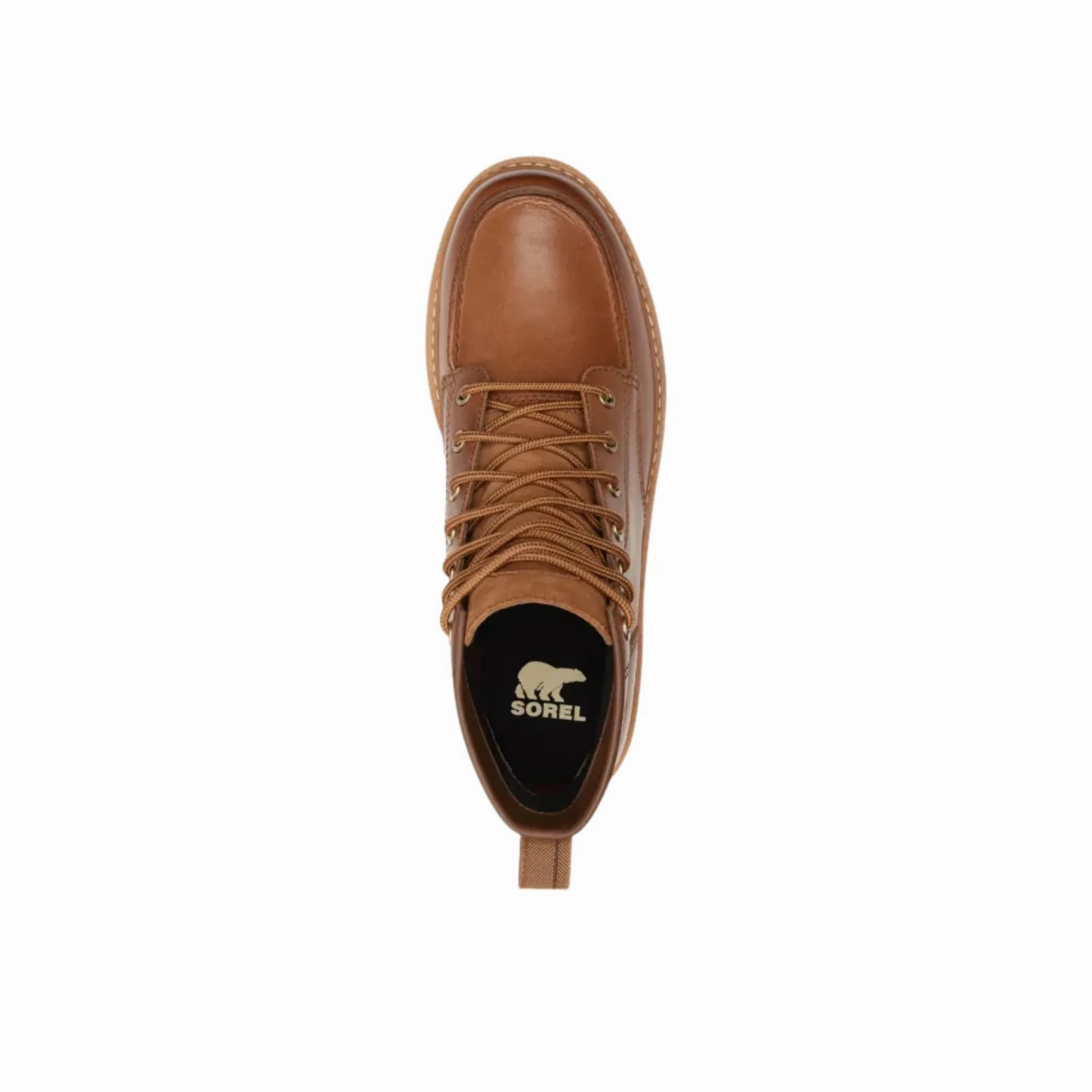 Kid Fun Contoured Midsole Sorel Men's Slabtown 62 Waterproof Moc Boots - Velvet Tan/Tobacco