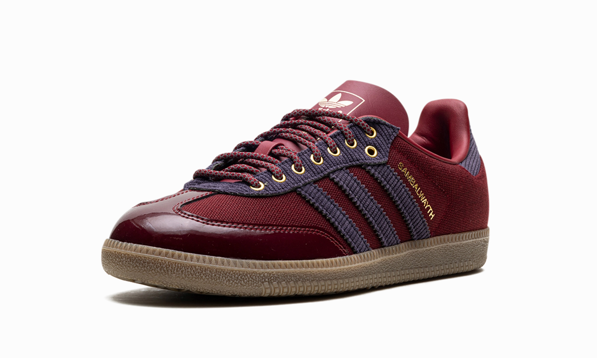 Smooth Finish Airport Run Samba "ALWAYTH - College Burgundy"