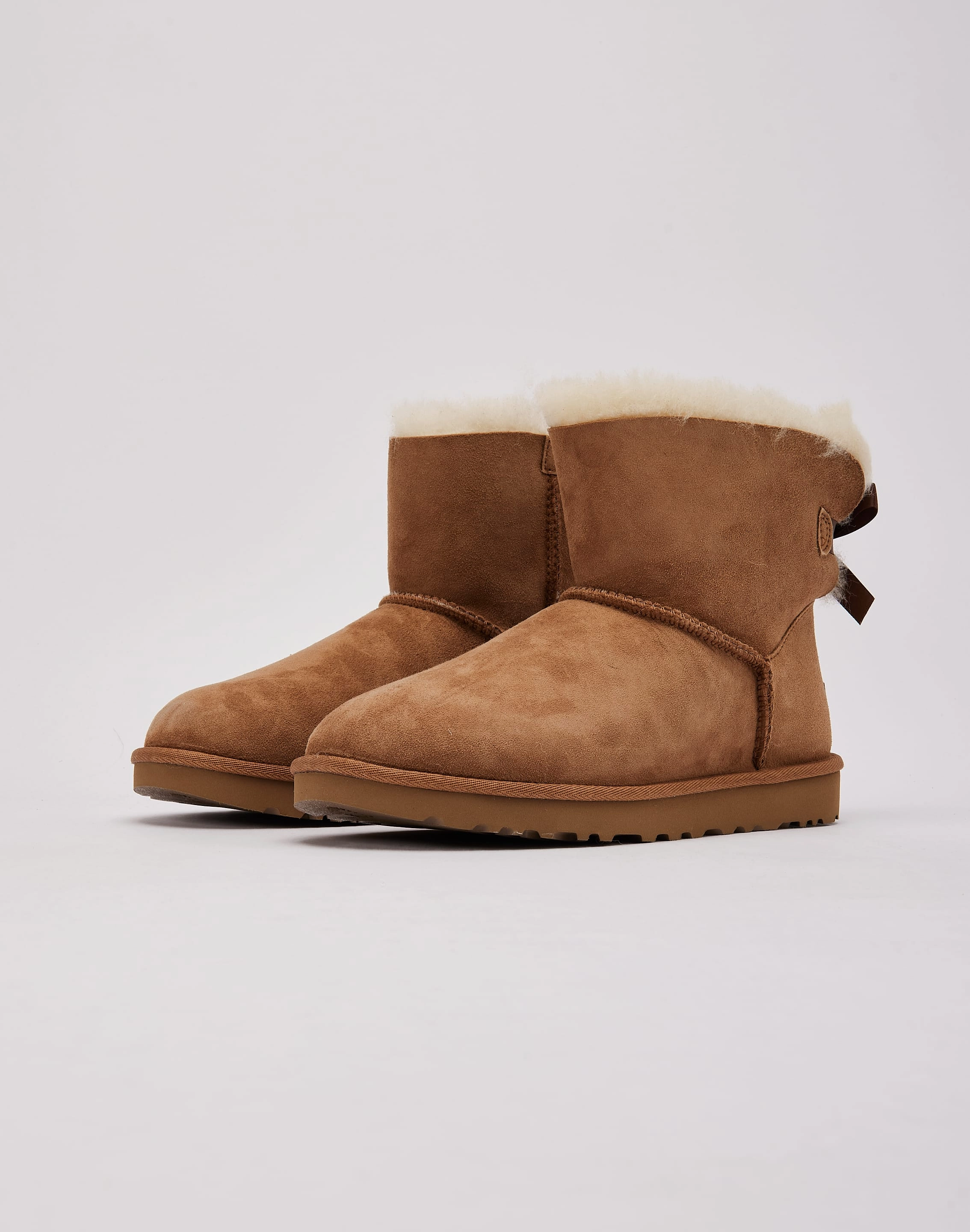 Patent Glow UGG Mini Bailey Bow II Boots