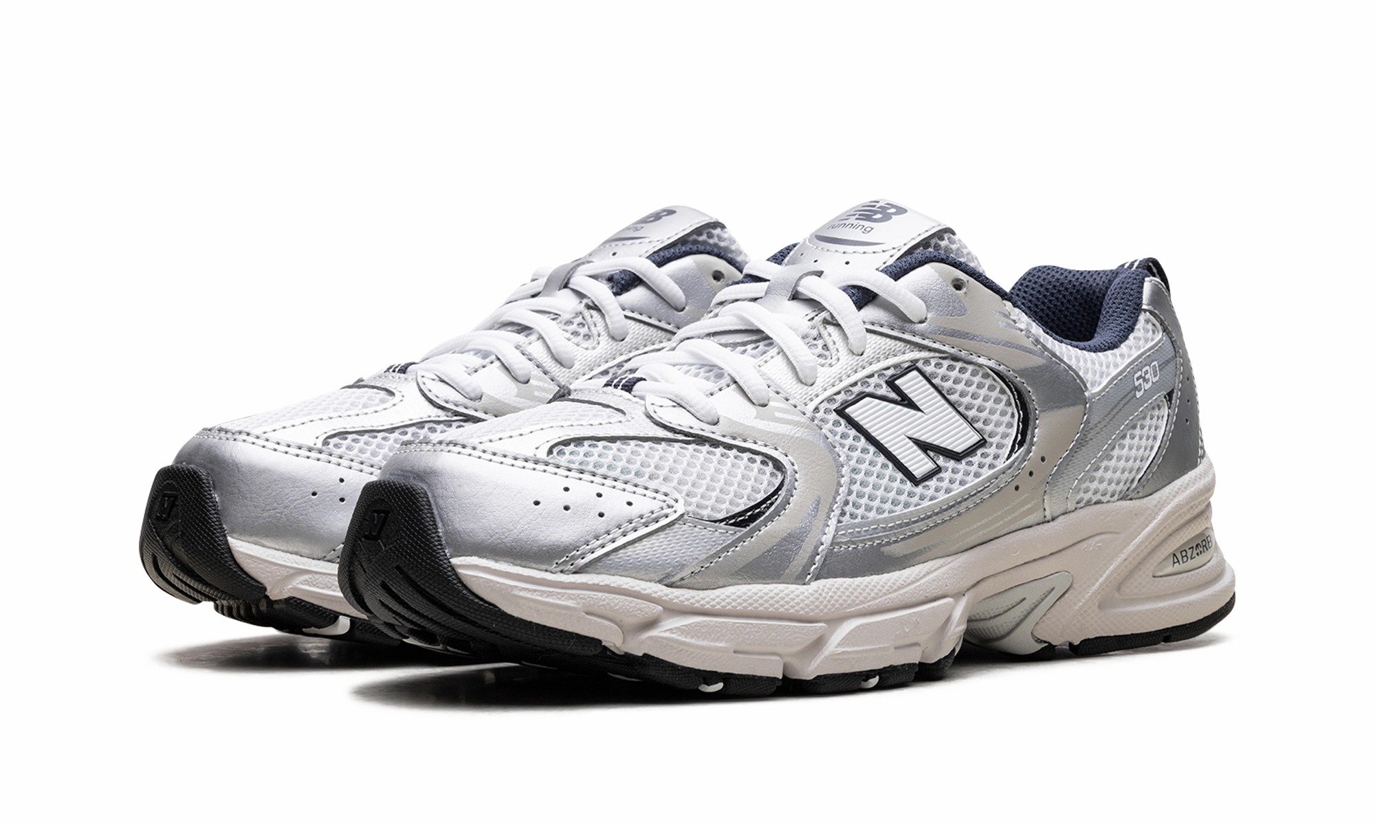 Bouncy midsole reflective - material running shoes 530 GS "Summer Fog Navy"