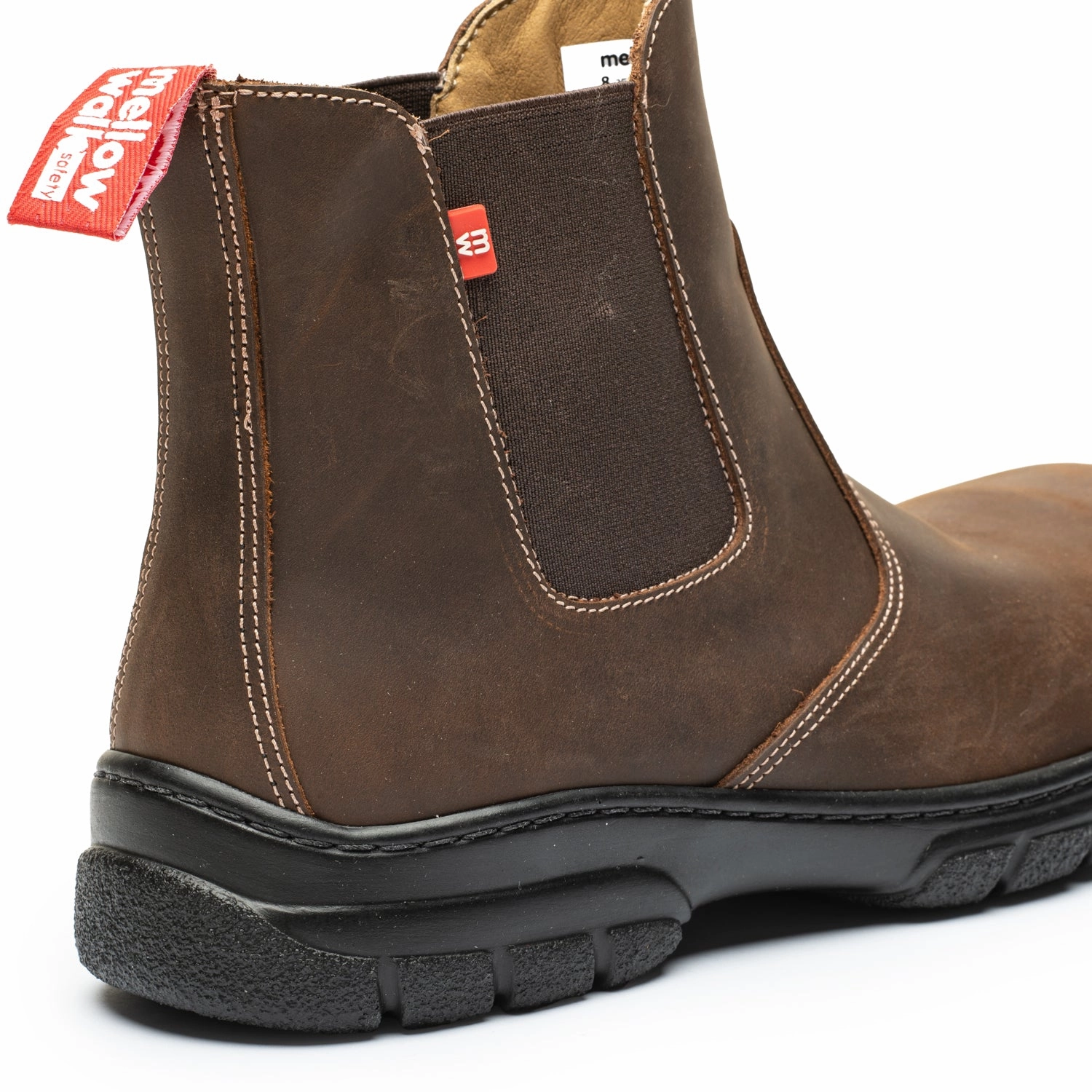 Mud Resistant Hiking Trails Quentin Men's 6" Composite Toe Work Boots 590239BRN