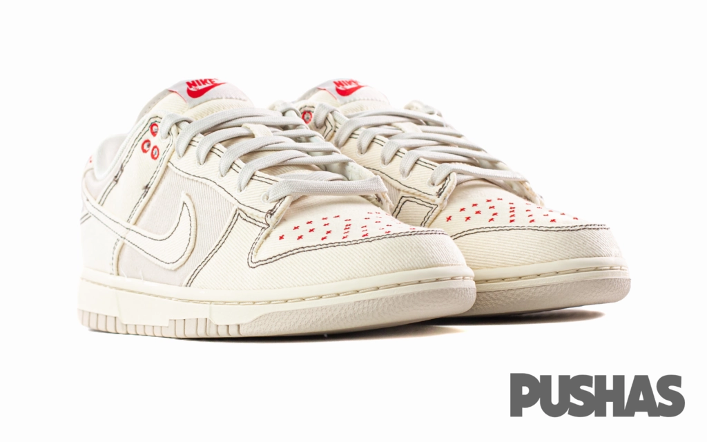 Hand Stitched Details Dunk Low 'Light Orewood Brown Sashiko' (2023)