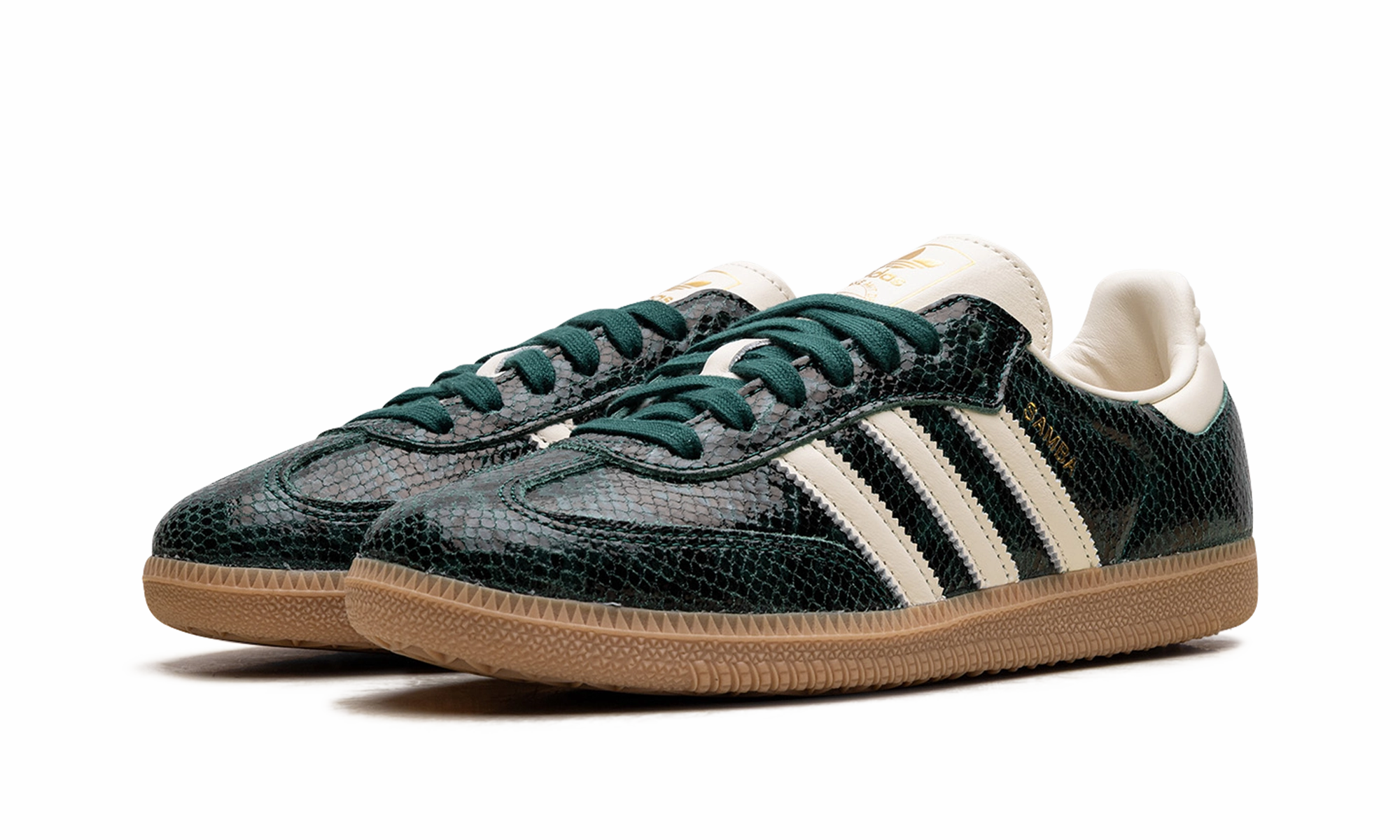 Samba OG WMNS "Snakeskin Collegiate Green" Toe Guard