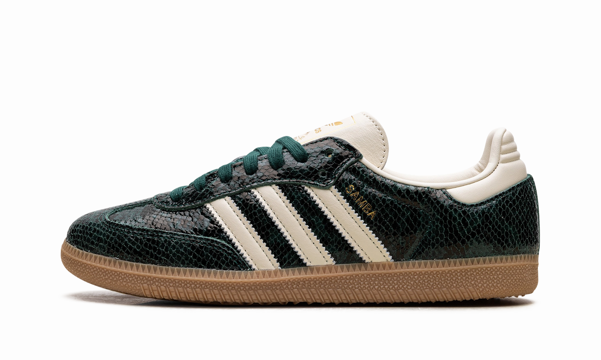 Samba OG WMNS "Snakeskin Collegiate Green" EVA sole Eco Wear