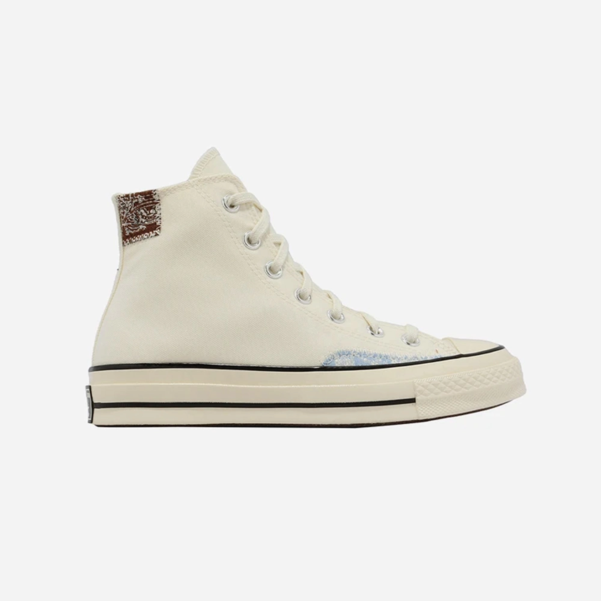 Converse | CHUCK 70 CRAFTED OLLIE PATCH  { KHAKI/OFF WHITE Worn Daily Daily Utility