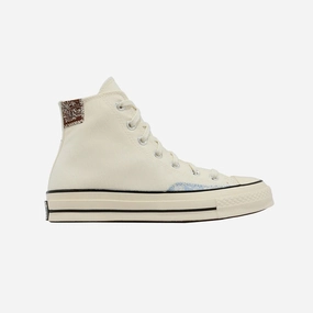 Converse | CHUCK 70 CRAFTED OLLIE PATCH  { KHAKI/OFF WHITE Worn Daily Daily Utility