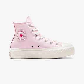 Tensile Barrier Tech Converse | CHUCK TAYLOR ALL STAR LIFT PLATFORM HEARTS { PINK