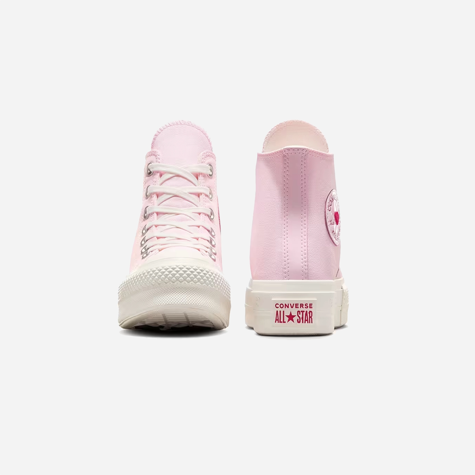 Converse | CHUCK TAYLOR ALL STAR LIFT PLATFORM HEARTS { PINK Energy Return Technology Outdoor Friendly