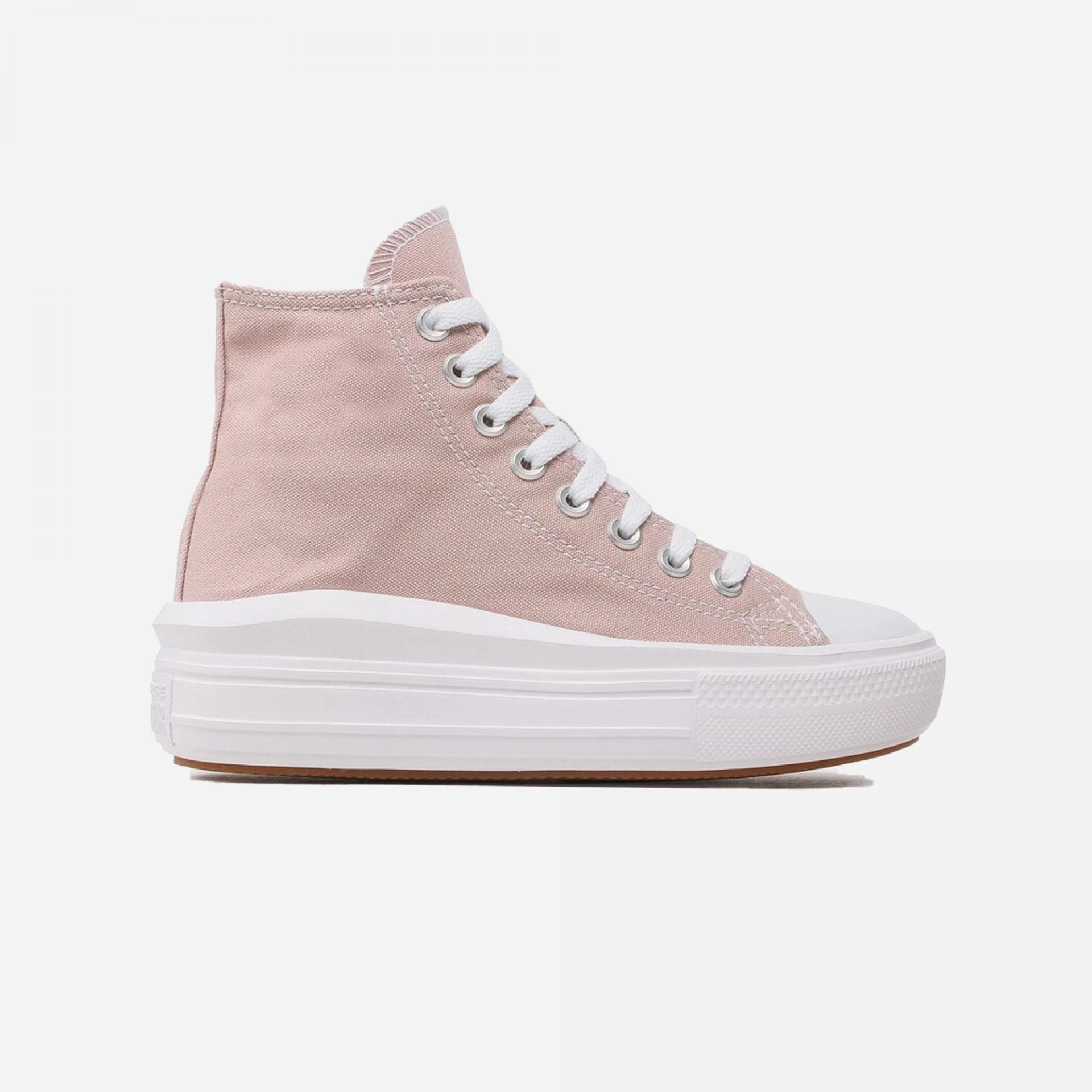 Converse | CHUCK TAYLOR ALL STAR MOVE PLATFORM  { STONE MAUVE/WHITE Stitchless Construction Sneaker Cleaning Kit