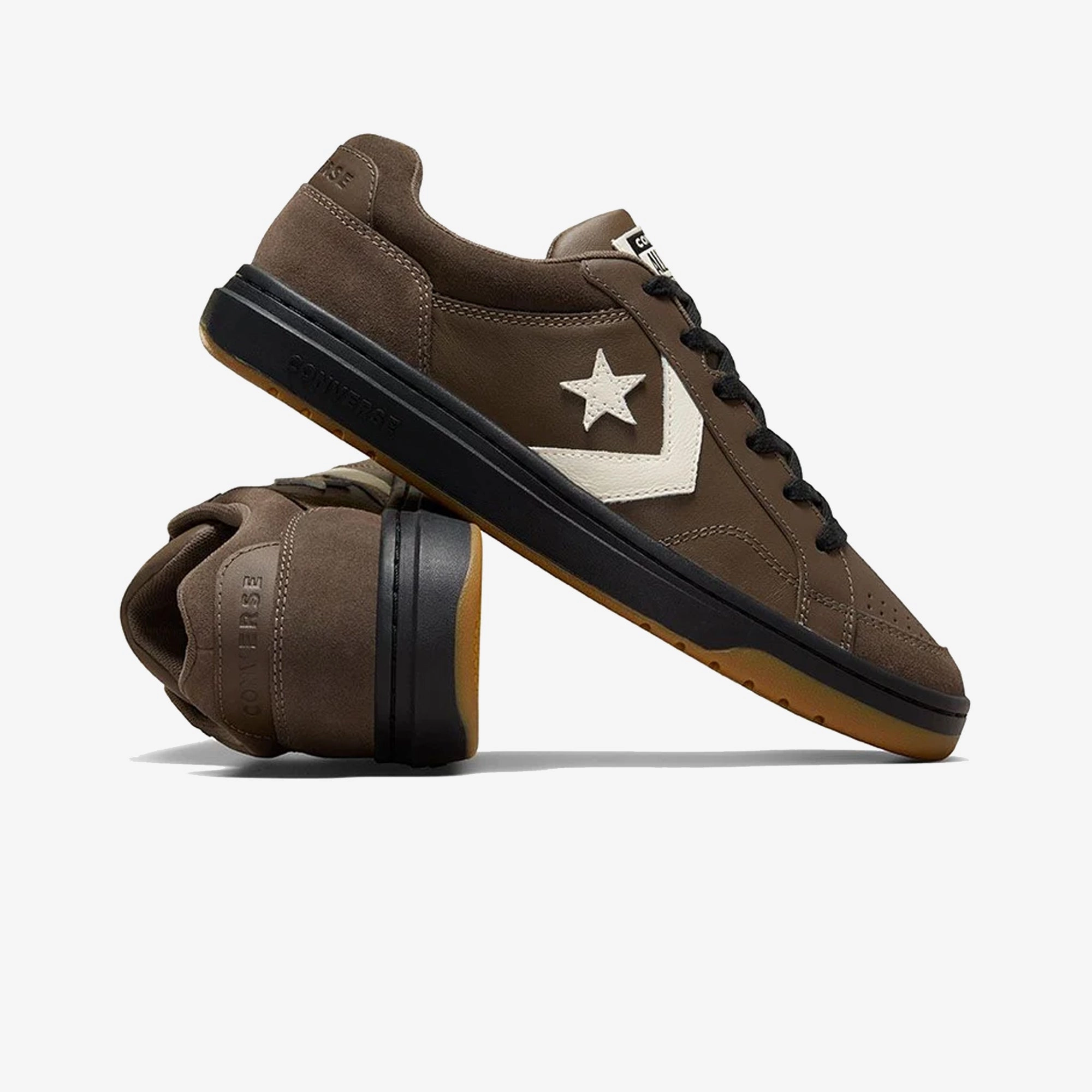 CONVERSE | PRO BLAZE CLASSIC LEATHER & SUEDE { COFFEE Thermo Regulating Eco Friendly Sole