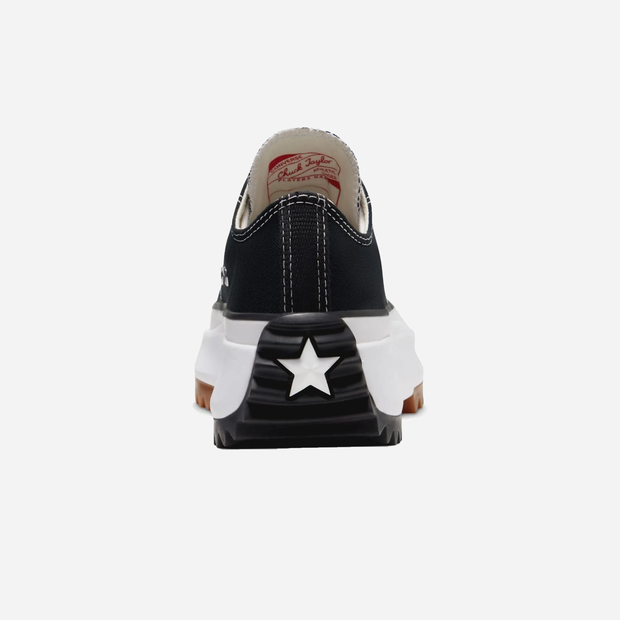 Stable Motion Converse | RUN STAR HIKE CANVAS PLATFORM  { BLACK/WHITE