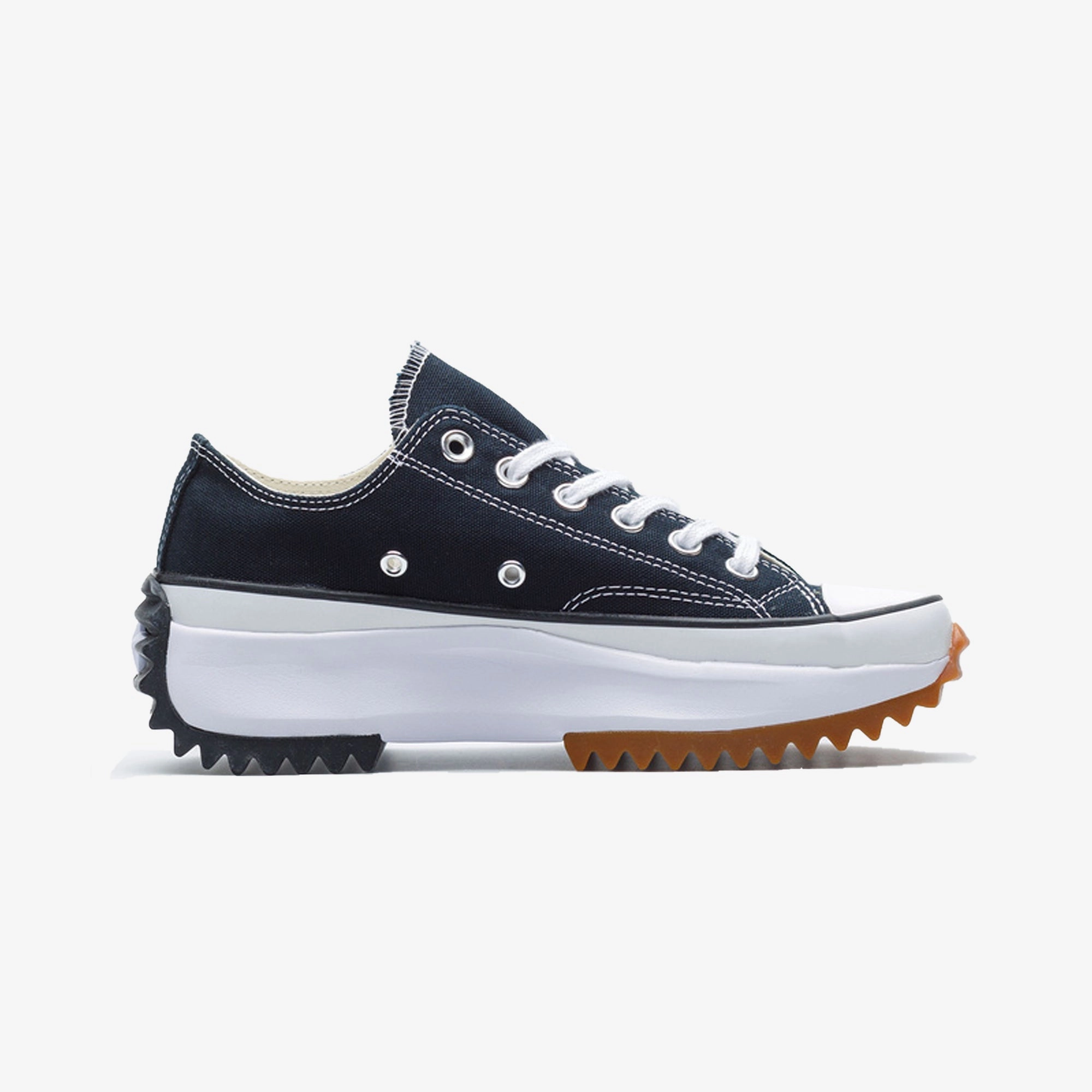 Converse | RUN STAR HIKE CANVAS PLATFORM  { BLACK/WHITE Eco Form