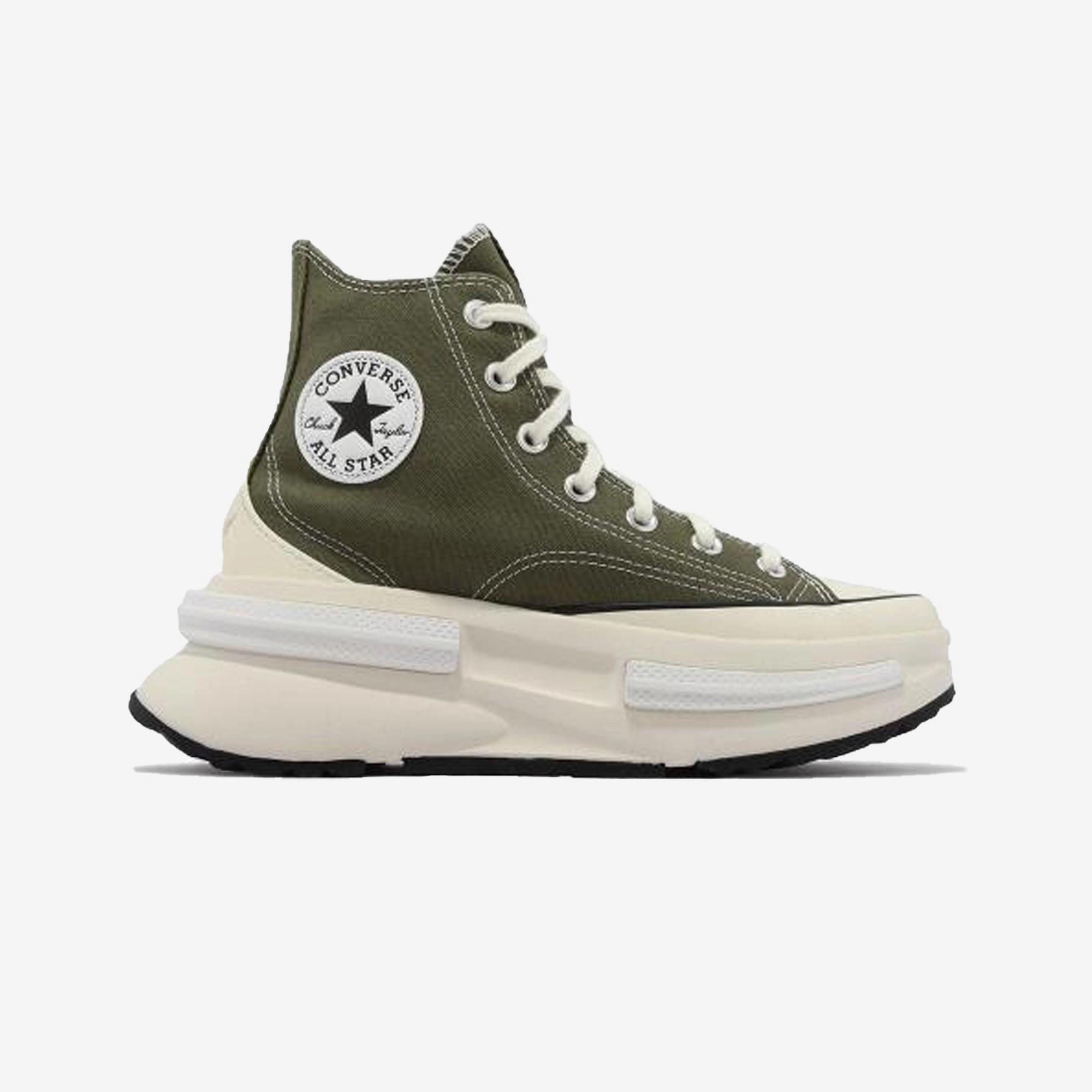 Converse | RUN STAR LEGACY CX HIGH TOP CONVERSE UTILITY  { UTILITY/EGRET/WHITE Abrasion Resistant Guard Anti Collision Toe Box