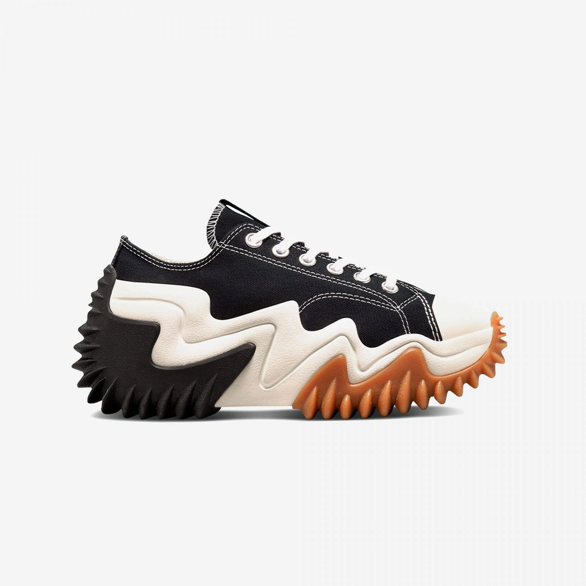 Converse | RUN STAR MOTION CX PLATFORM  { BLACK/WHITE Phylon Midsole Carbon Fiber Reinforced