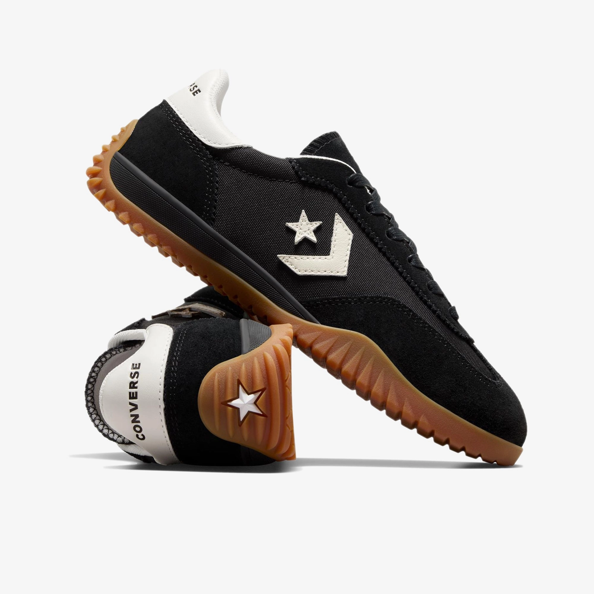 CONVERSE | RUN STAR TRAINER { BLACK/EGRET/HONEY Weekend Vibes Thermoplastic Polyurethane Plate