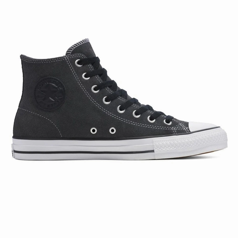 Converse CONS - CTAS Pro Suede Hi (Dark Matter/Black) Smooth Lines Supportive Gear