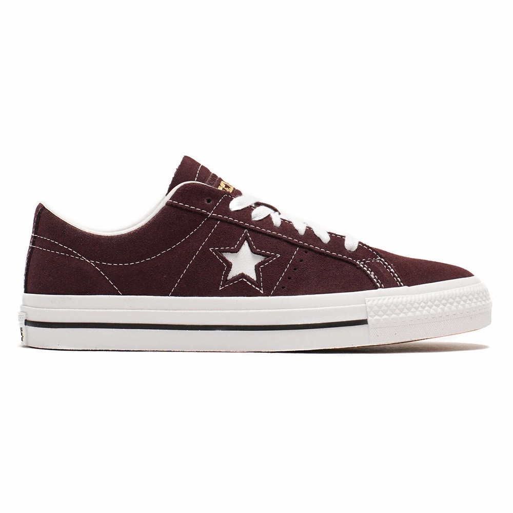 Urban Commute Relax Motion Converse CONS - One Star Pro Ox Suede (Bloodstone/White)