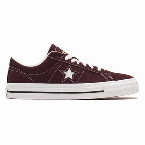Urban Commute Relax Motion Converse CONS - One Star Pro Ox Suede (Bloodstone/White)