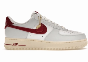 Nike Air Force 1 Low '07 Se Just Do It Photon Dust Team Red (Women'S) Wide toe box