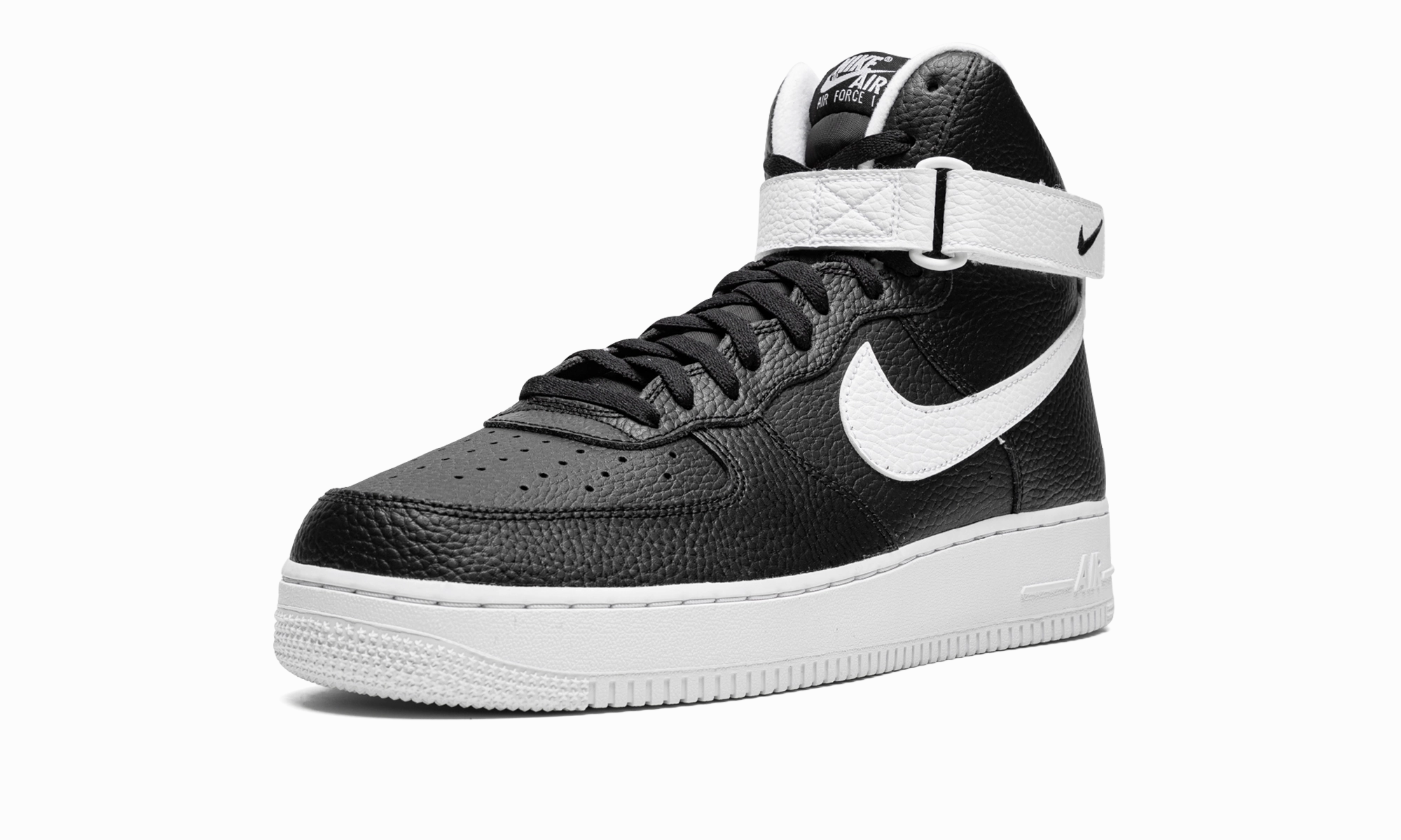 College Style Hardwearing Air Force 1 High '07 "Black / White"