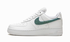 AIR FORCE 1 '07 ESS WMNS "Glitter Swoosh - Celery" Low Step Outing Ready