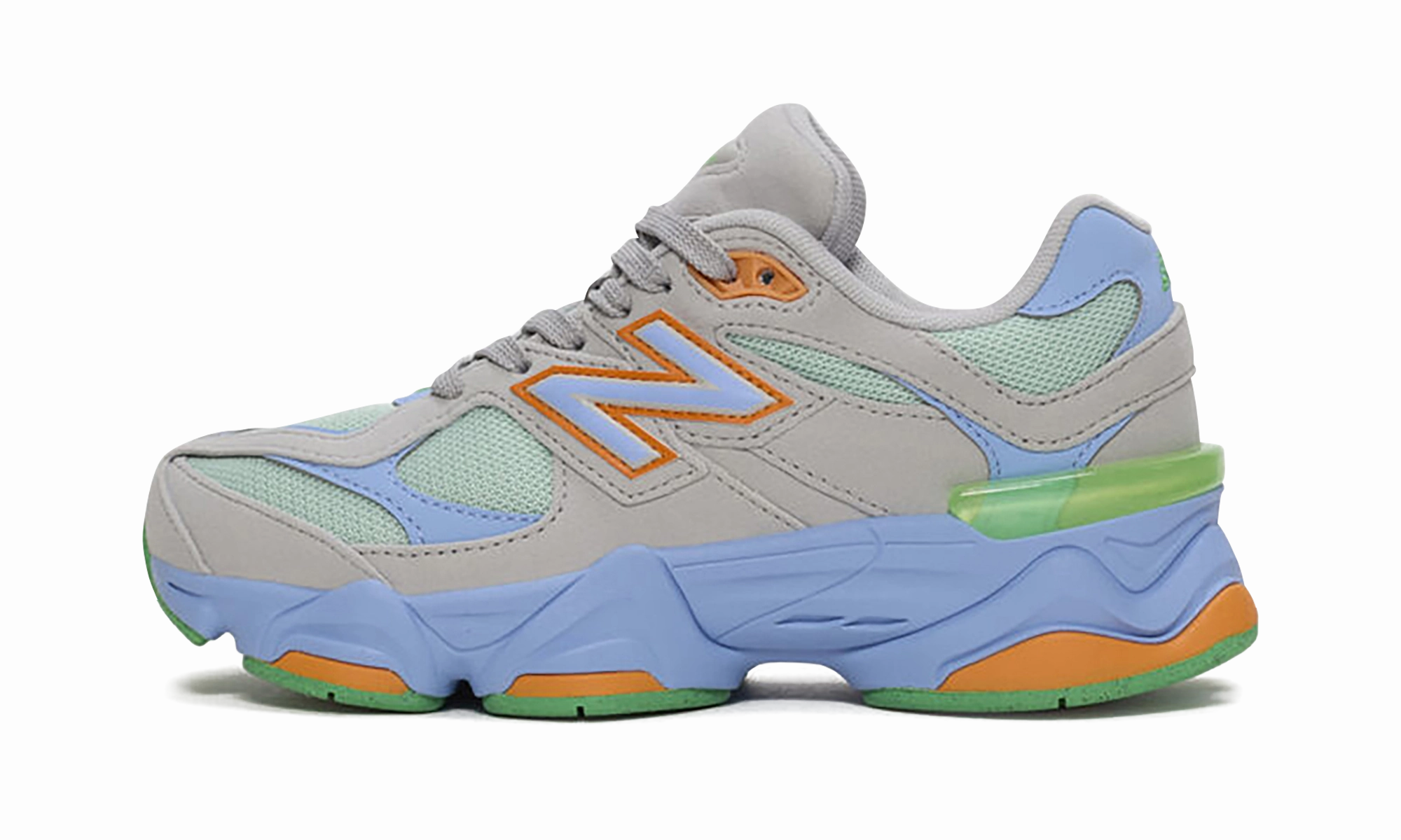 ventilation - rich running option Ultra Responsive Sole 9060 GS "Grey Blue"