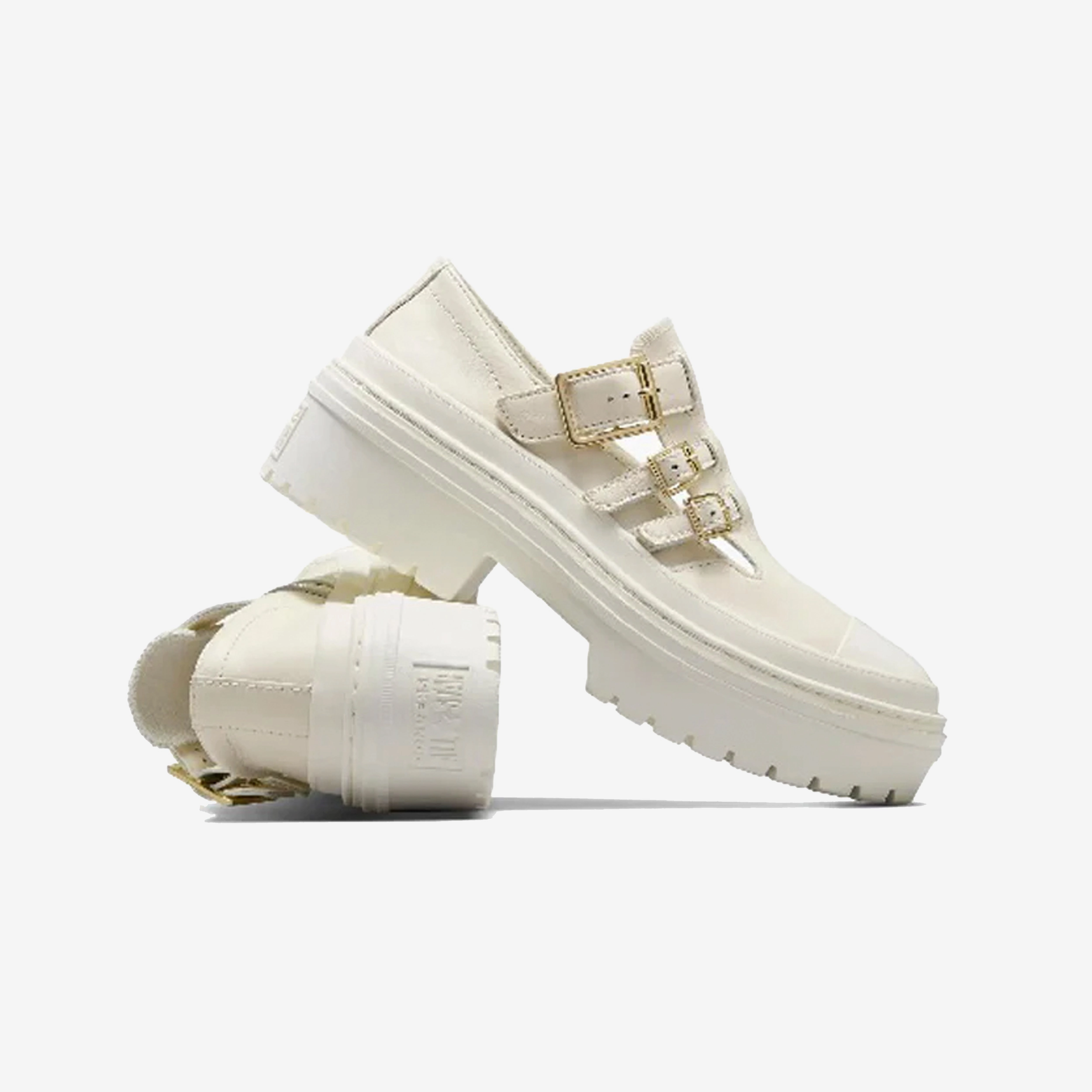 Converse | CHUCK TAYLOR ALL STAR LUGGED HEEL MARY JANE PALTFORM { EGRET fitness walk