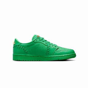 Comfort Motion Synthetic Leather Blend Air Jordan 1 Low Method Of Make Lucky Green (Women's) Sale
