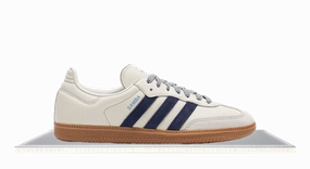 Adidas Samba Off White Dark Blue Sporty Detail Busy Walk