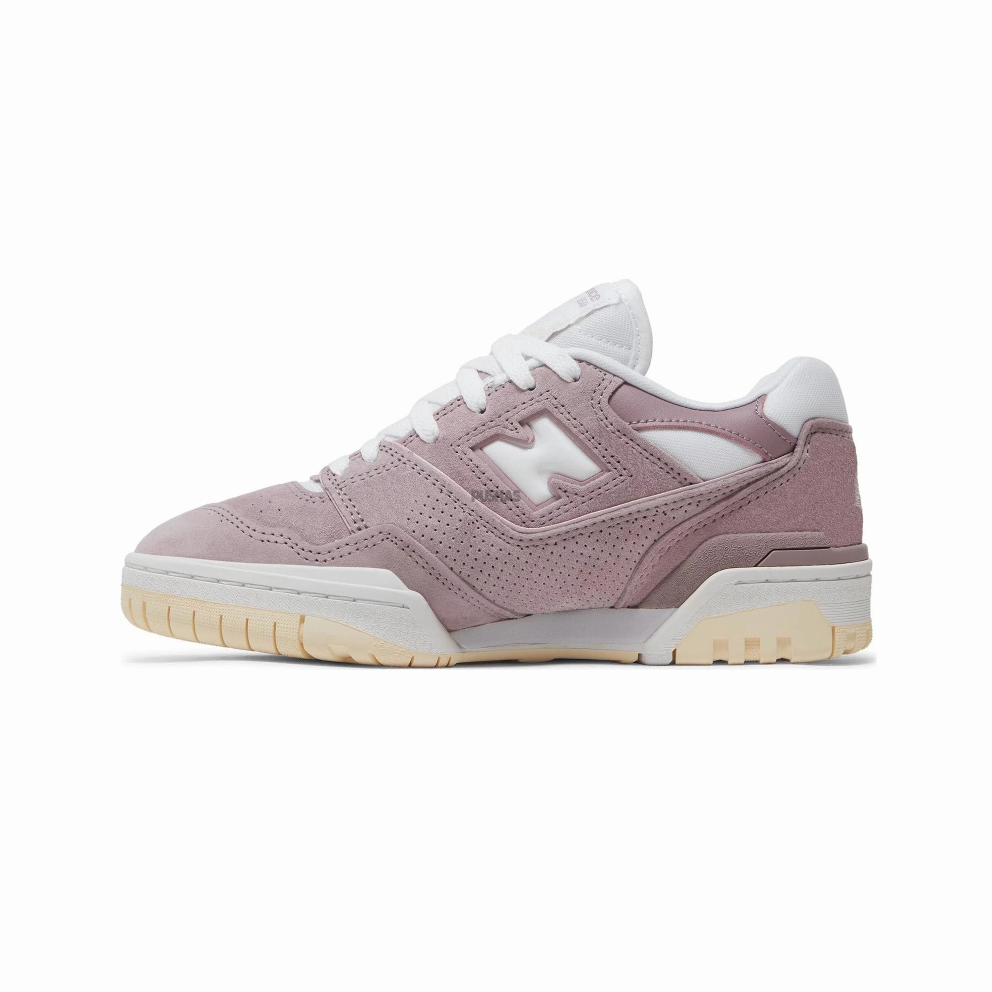 Flex Grooves Design Ultra Breathable Knit Fabric New Balance 550 'Lilac Chalk Suede' W (2022)