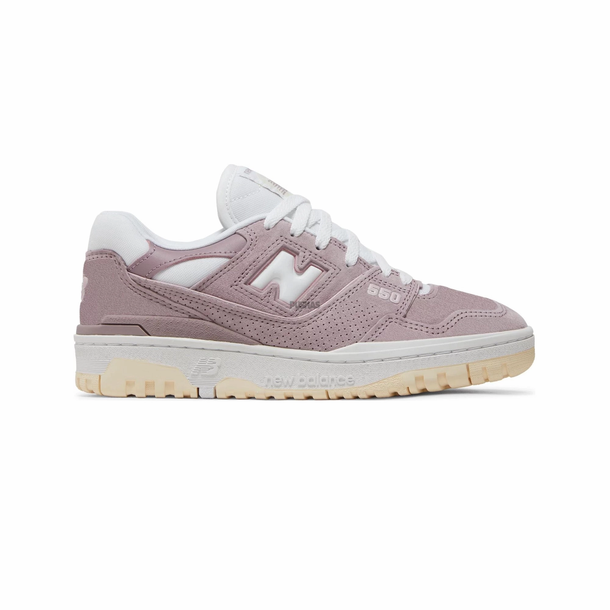 New Balance 550 'Lilac Chalk Suede' W (2022) running for leisure shoes forefoot - support - feature - responsiveness shoes