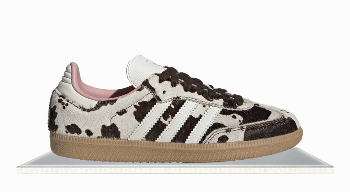 Adidas Samba OG Cow Print Ultra Soft Collar Padding