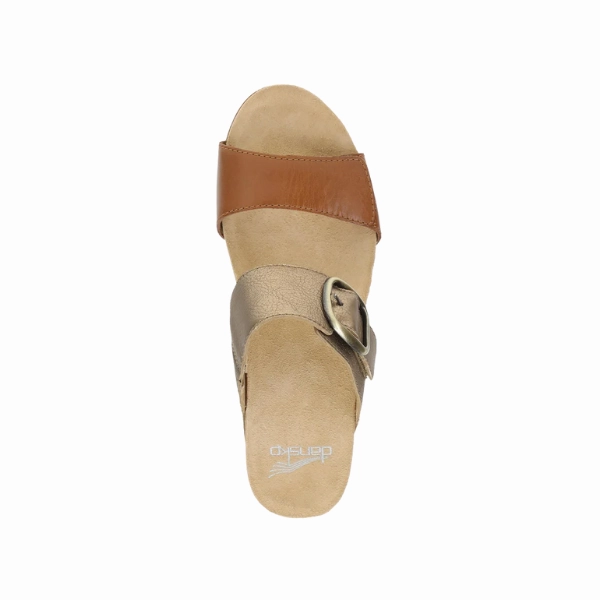 Active Line Canvas Material Dansko Women's Shannon Gold/Tan
