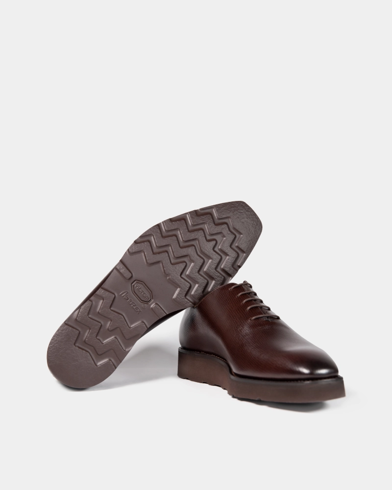 Touch Of Style Dark Brown Wholecut Oxford Lightweight Shoe