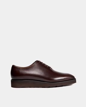 Dark Brown Wholecut Oxford Lightweight Shoe Relax Movement