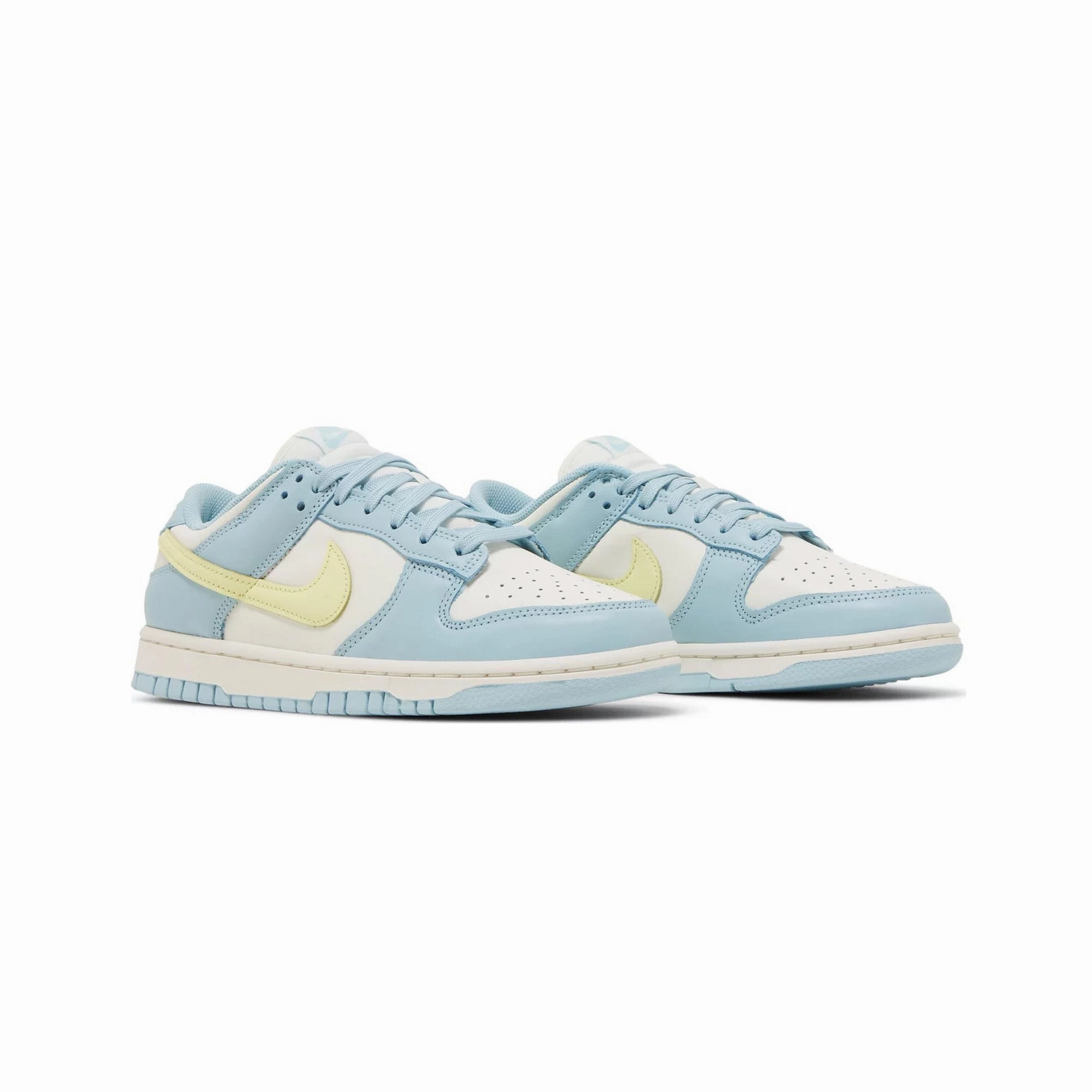 Flat Outsole Daily Style Nike Dunk Low 'Ocean Bliss Citron Tint' Women's (2023)