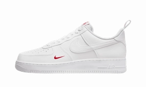 Fashion Comfort Air Force 1 '07 "Mini Red Swoosh"