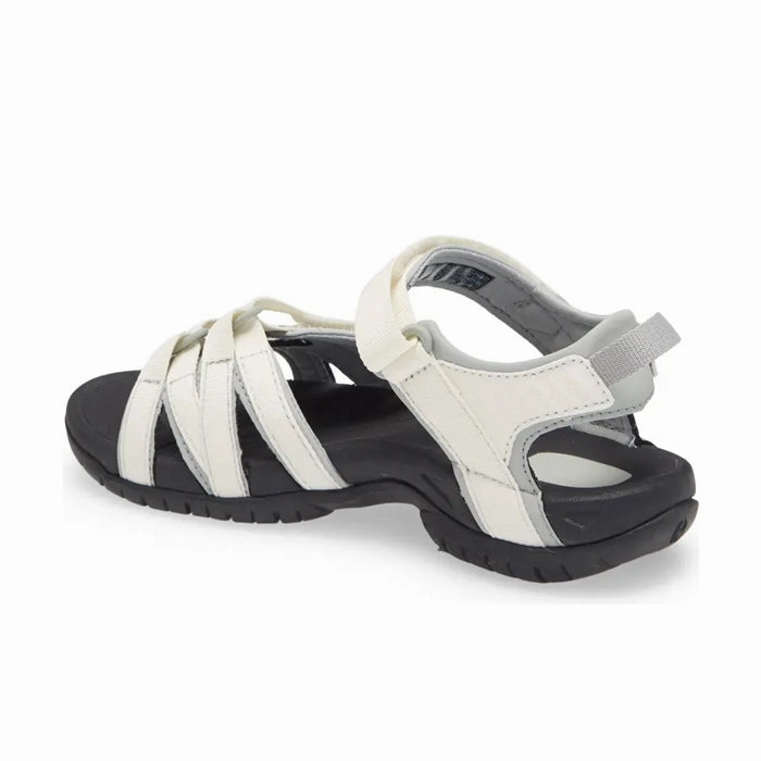 Teva Women's Tirra White/Black suede upper