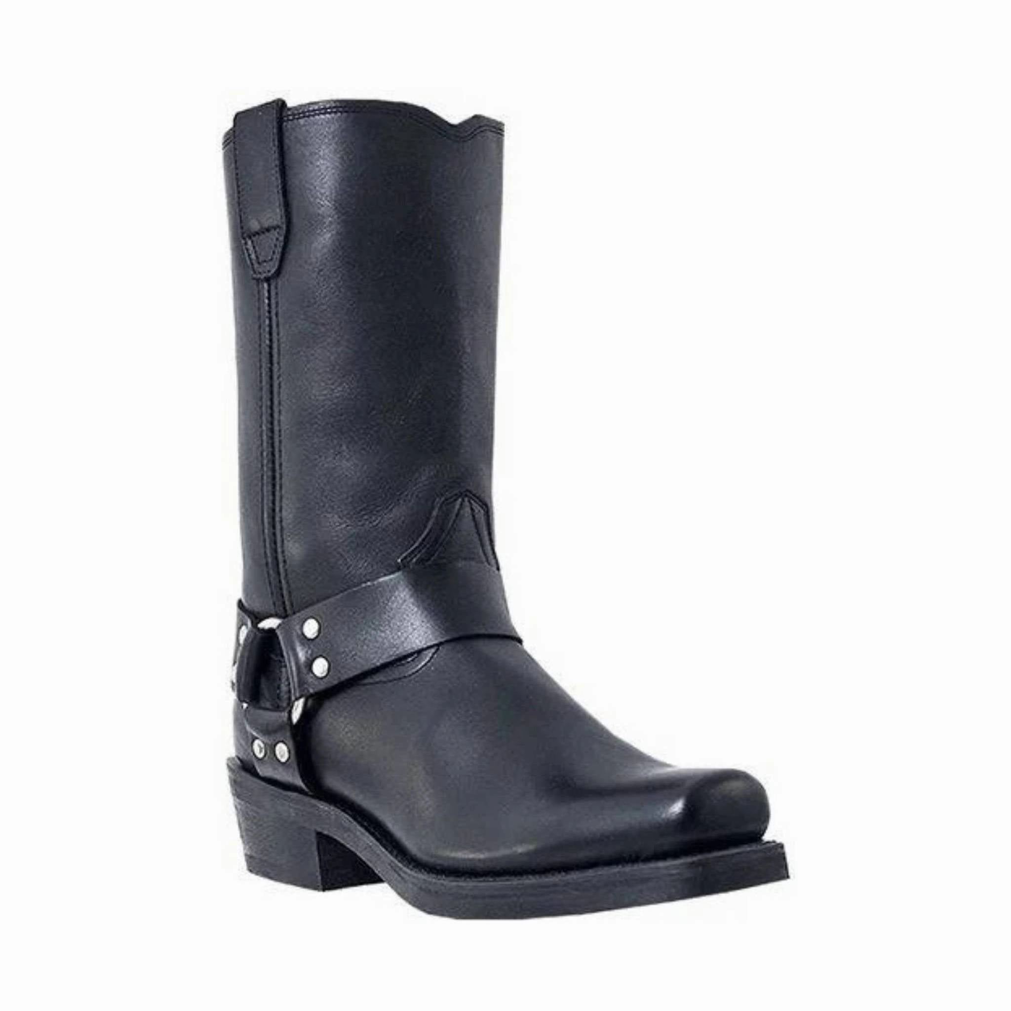 Dingo Men's 11 Inch Harness Boot - Black High Traction Adventure Journey SlipResistant