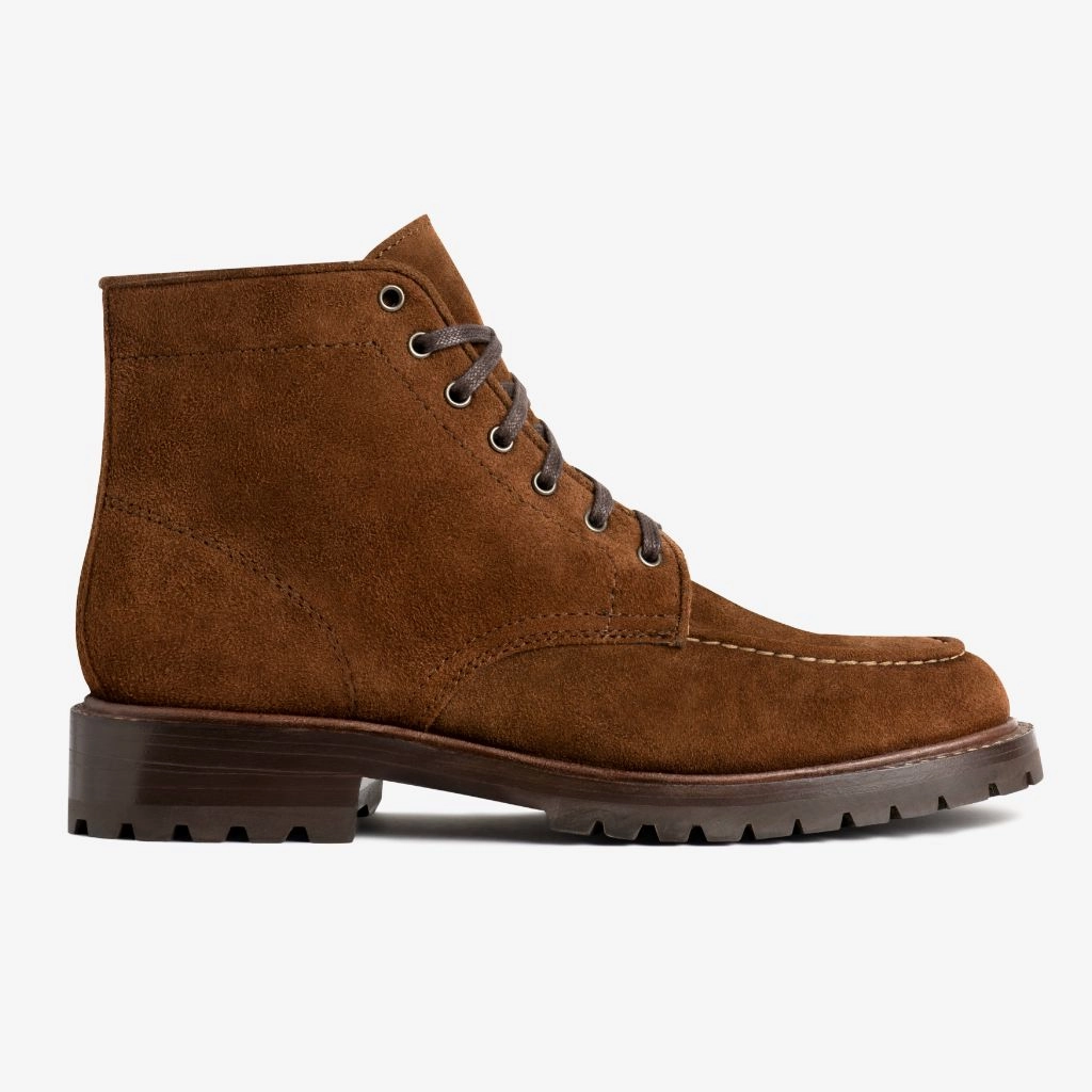 Slip Resistant Urban Commute Diplomat | Cinnamon Suede