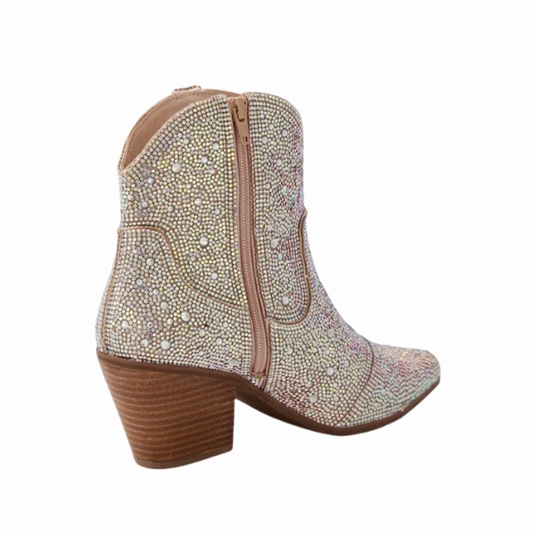 Grippy Outsole Rainy Day Commuter ReinforcedHeel Django & Juliette Women's Wagon Silver Jewel