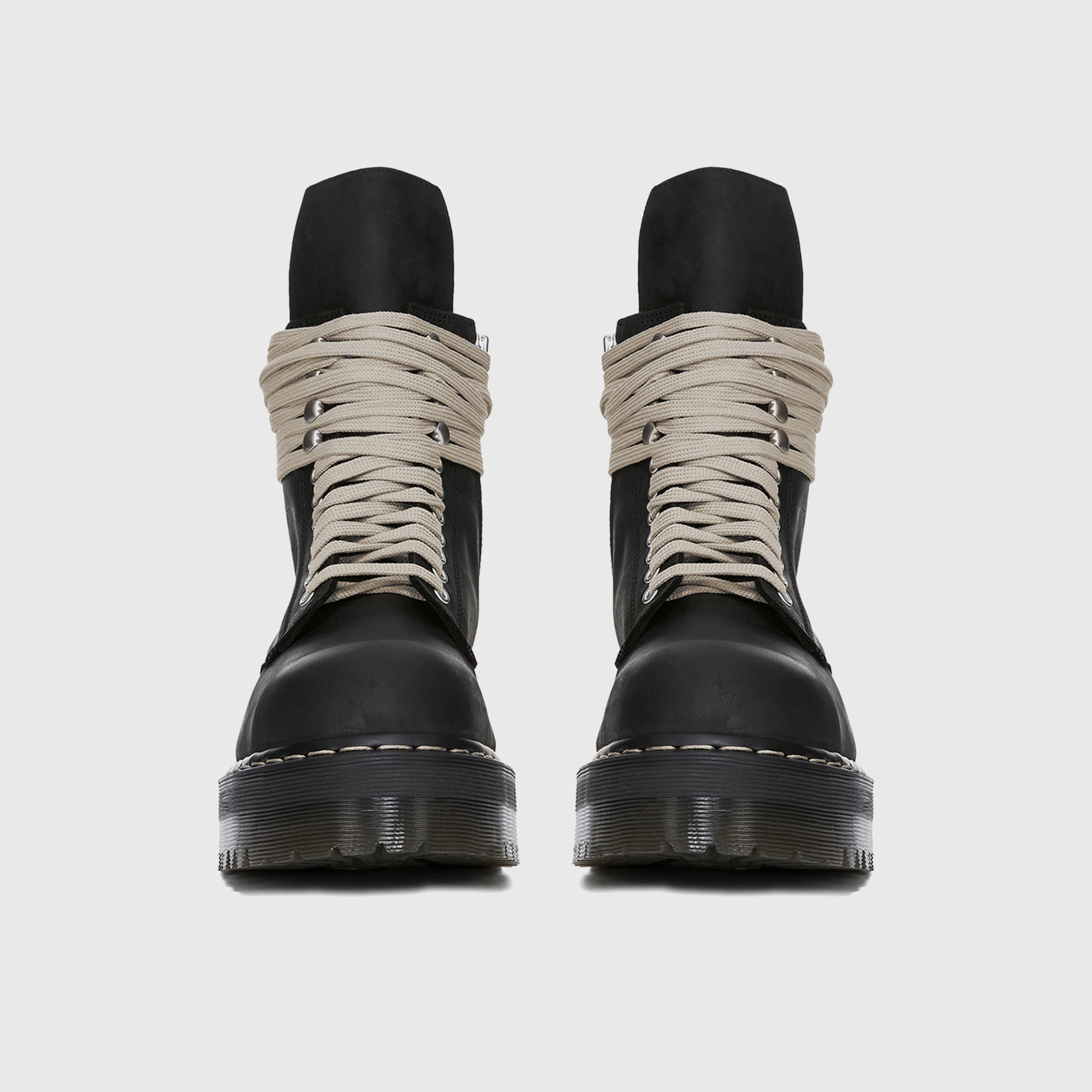 Travel purpose Dr. Martens x Rick Owens DRKSHDW Quad Sole Steel Toe Boot - Black